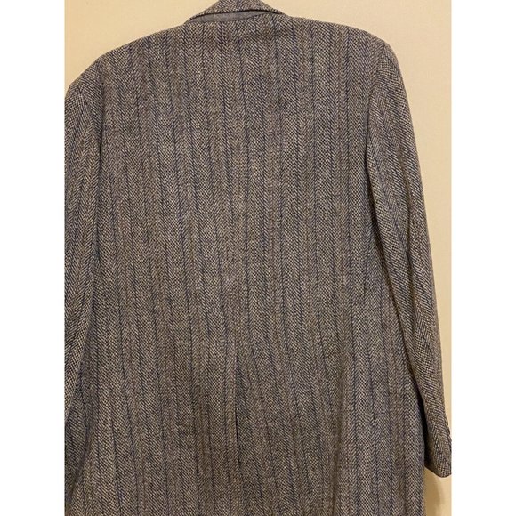 Harris Tweed Men's Blazer Sport Coat Wool Two-Button Jacket Size 44L - Picture 8 of 8